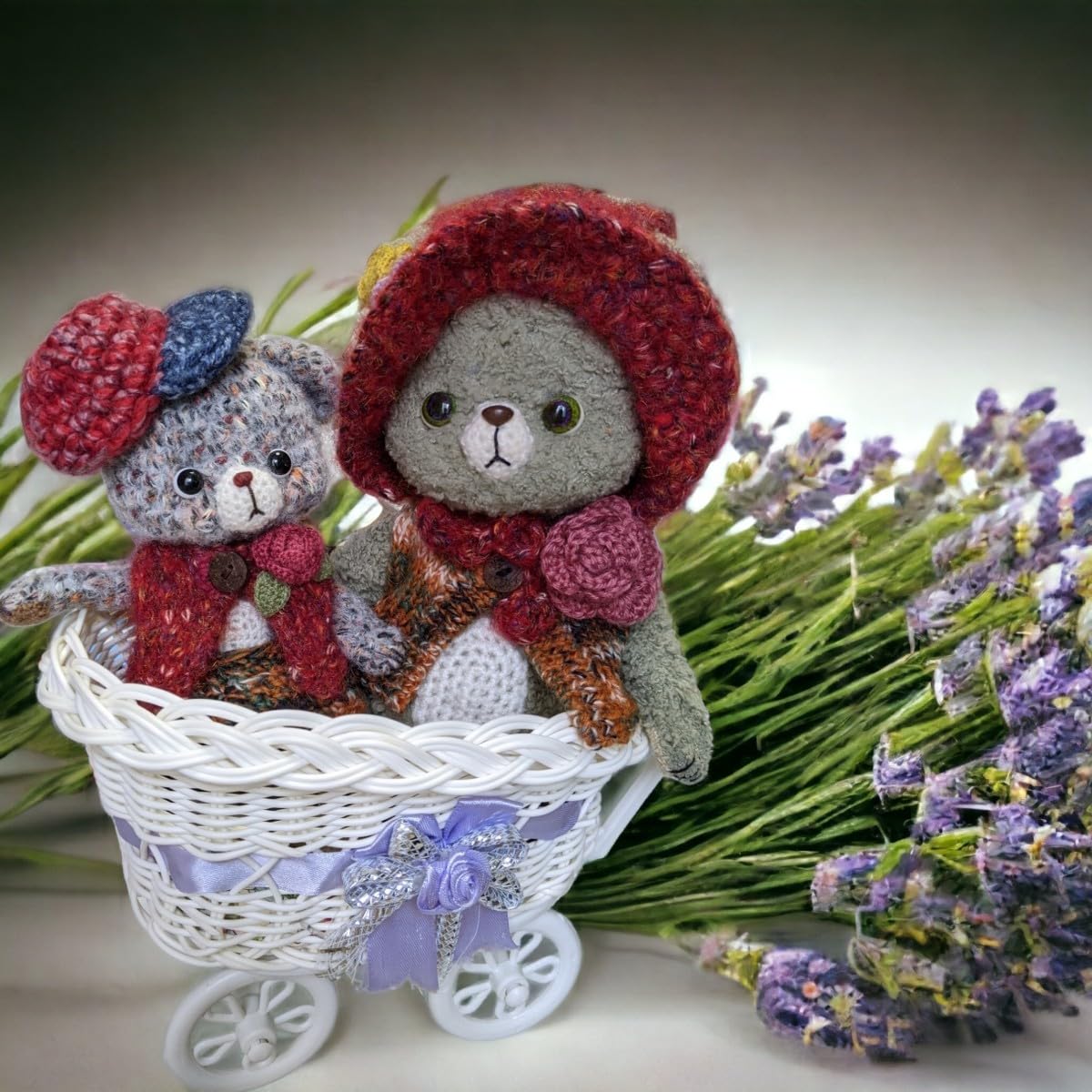 あ*）様 ［作家Megmeg's Doll様の許可有り］♧くまちゃんピンク　あみ あ*）様 ［作家Megmeg's Doll様の許可有り］♧くまちゃんピンク